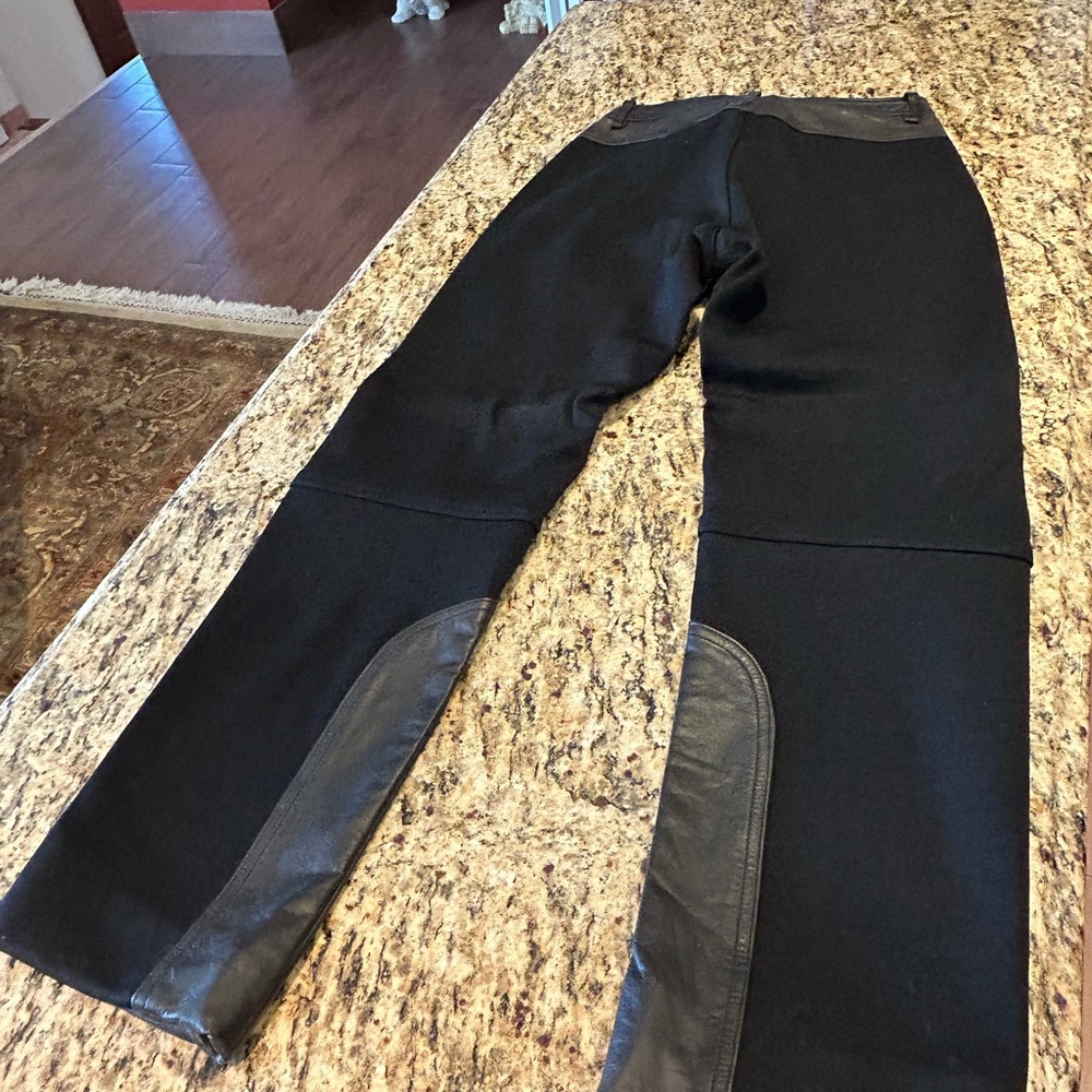 Woman’s Harley Davidson leather riding pants